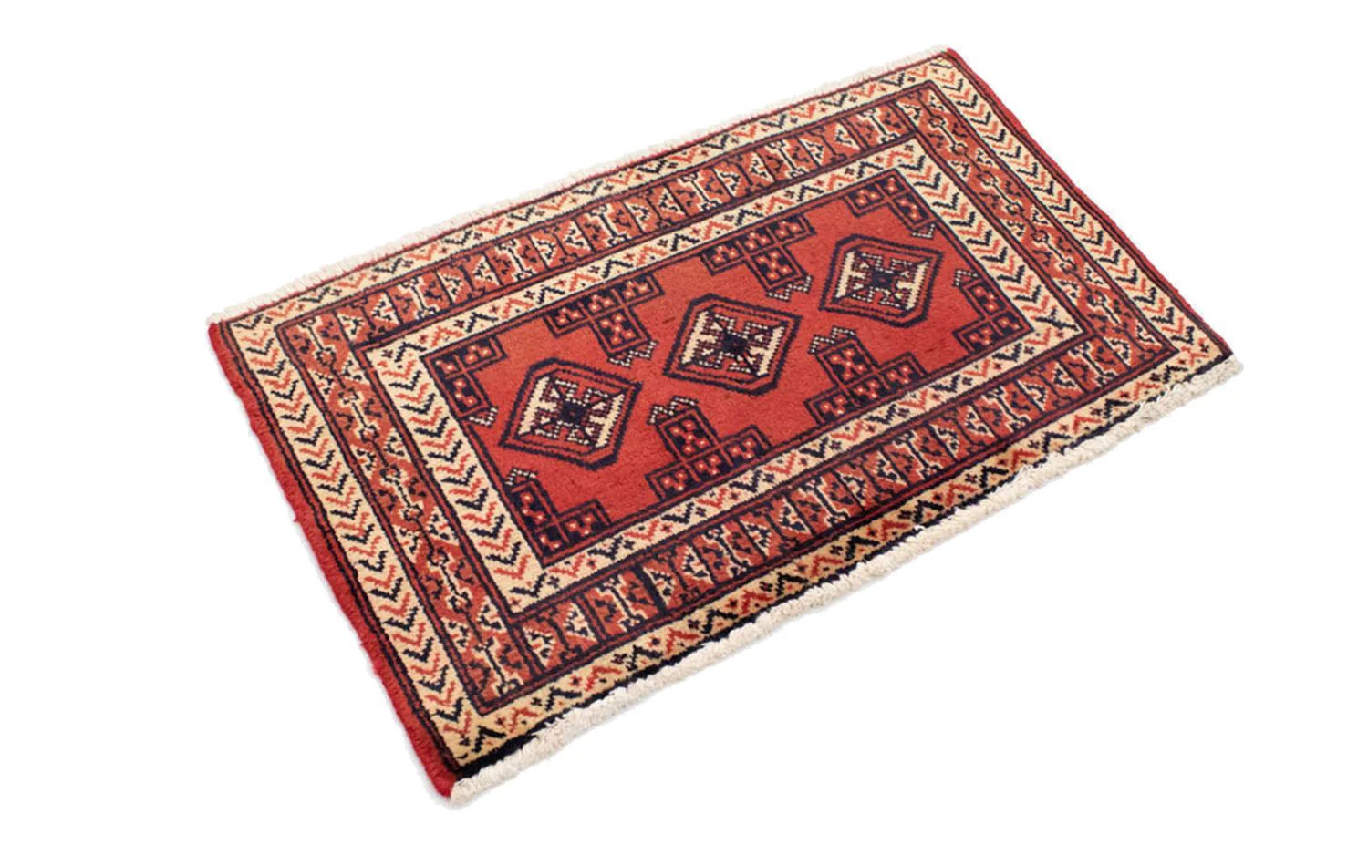 Turkaman Teppich 100x50cm - Orientteppich - Image 11