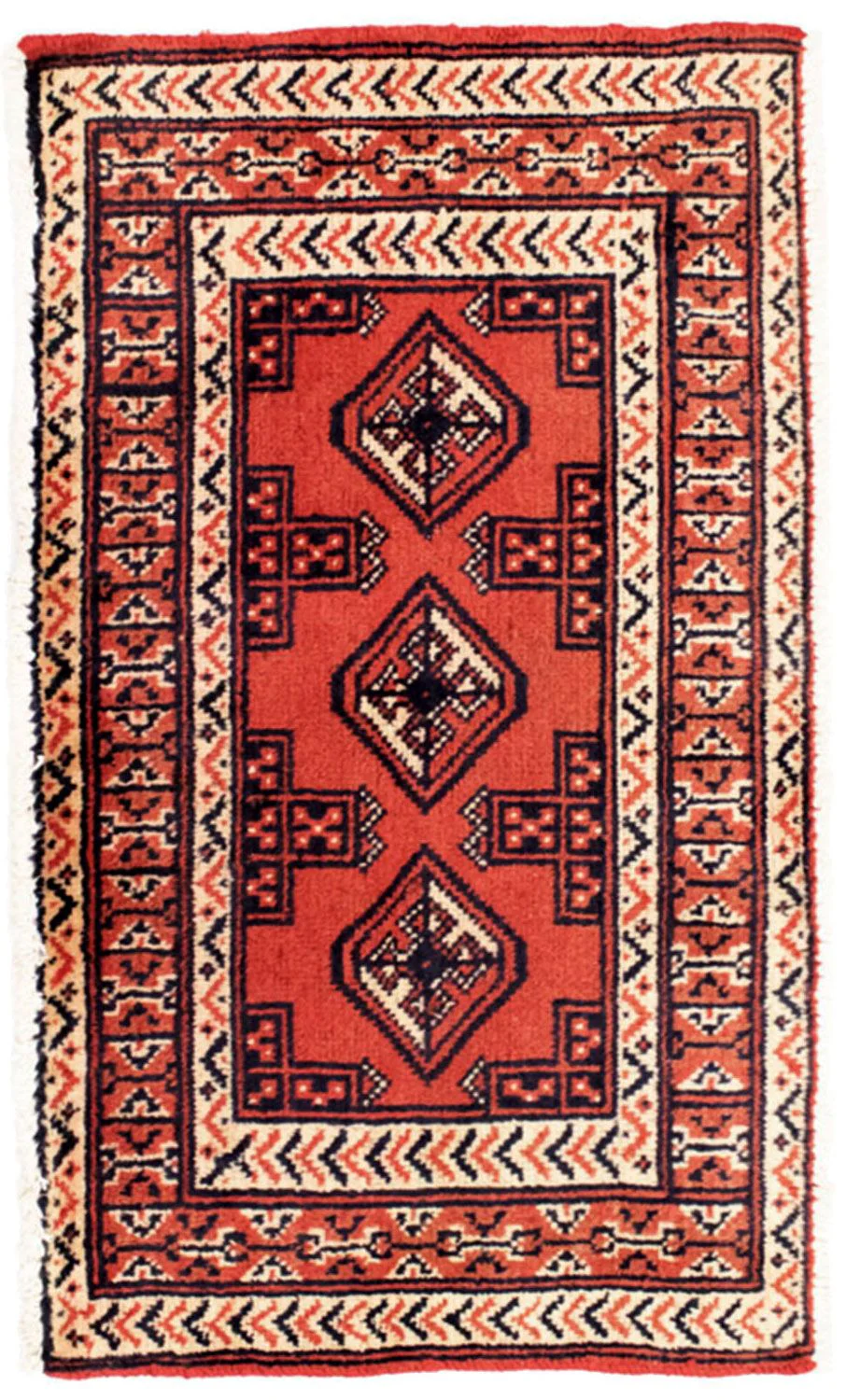 Turkaman Teppich 100x50cm - Orientteppich