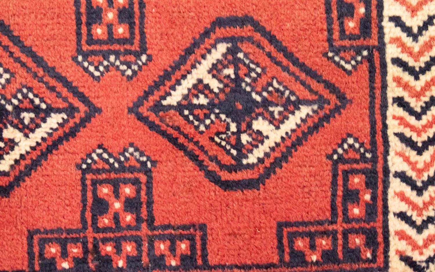 Turkaman Teppich 100x50cm - Orientteppich - Image 2