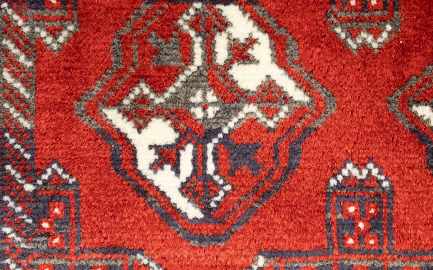 Turkaman Teppich 100x50cm - Orientteppich - Image 2