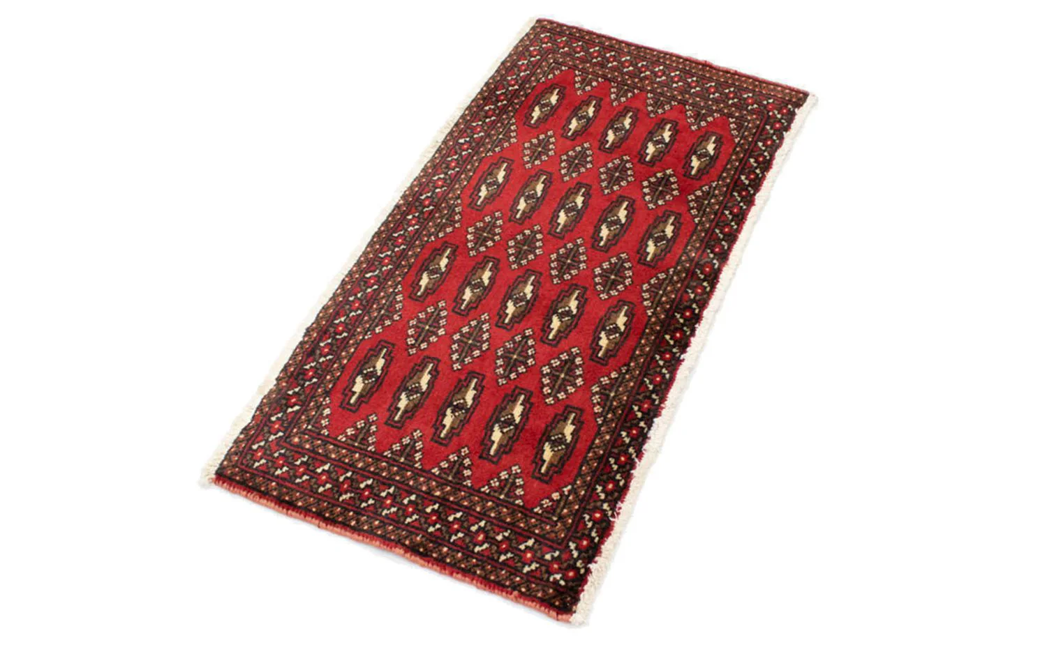 Turkaman Teppich 100x50cm - Orientteppich - Image 11