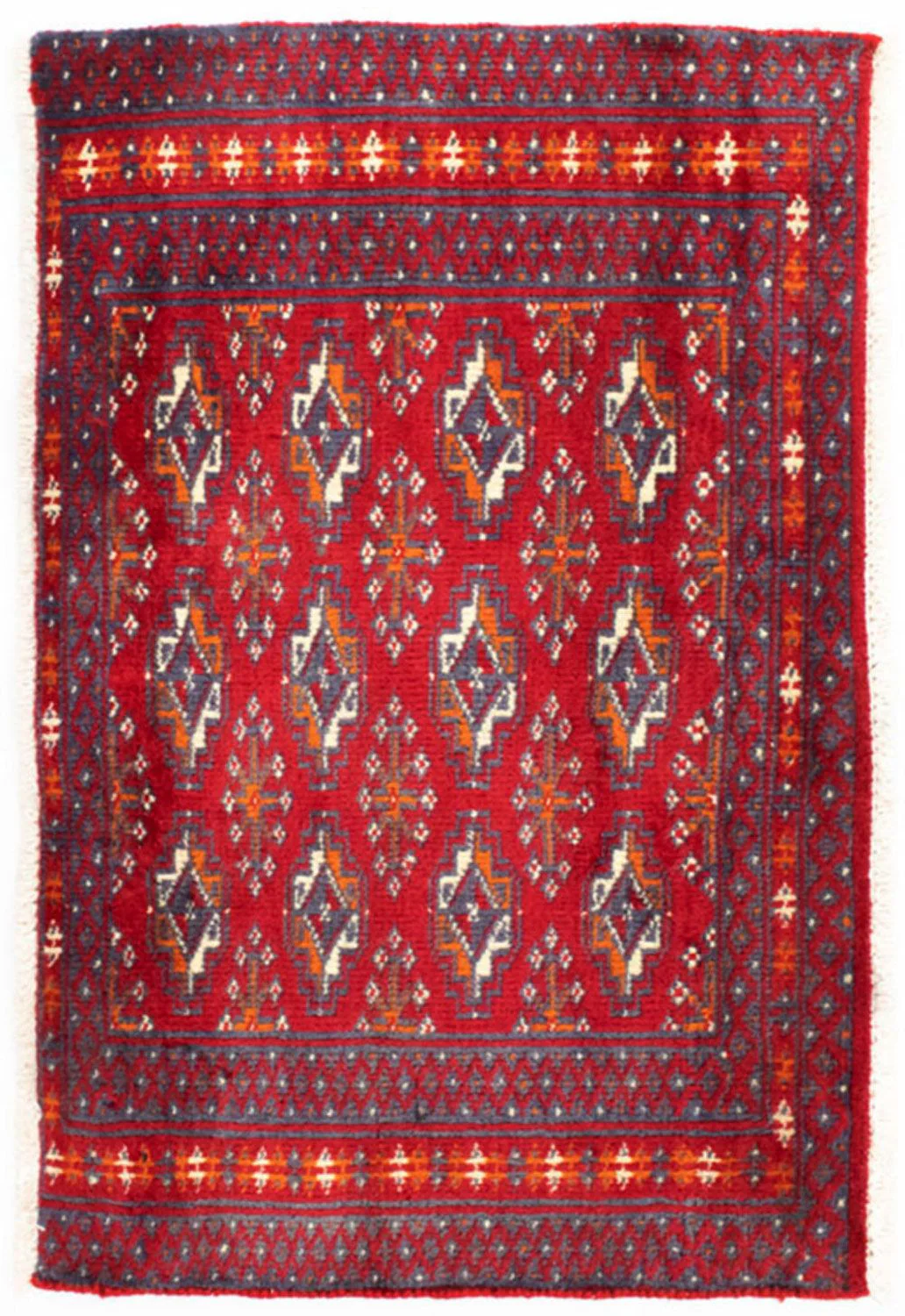 Turkaman Teppich 100x50cm - Orientteppich