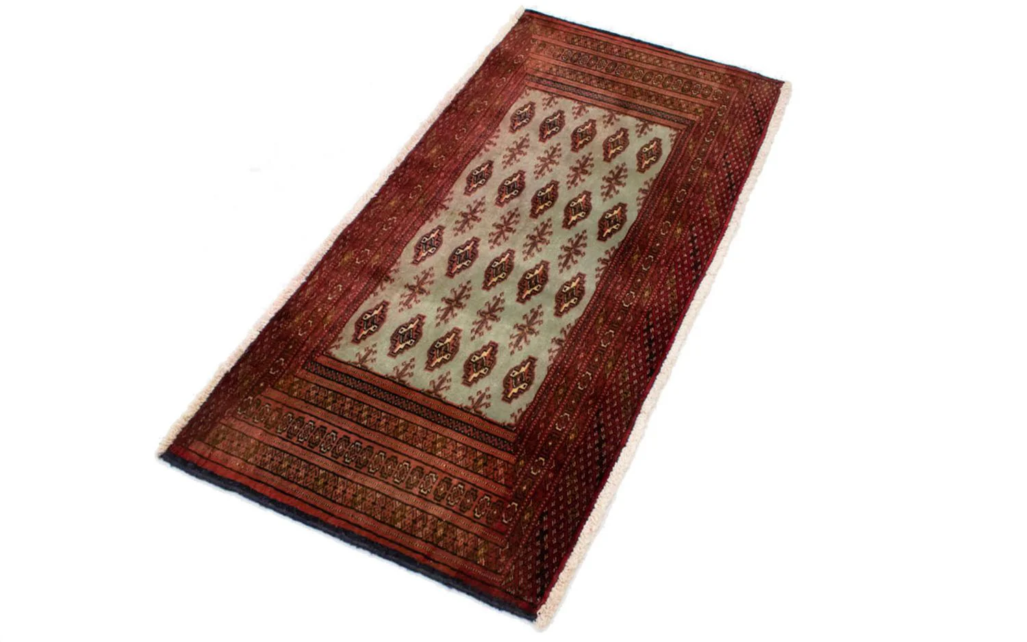 Turkaman Teppich 100x50cm - Orientteppich - Image 5