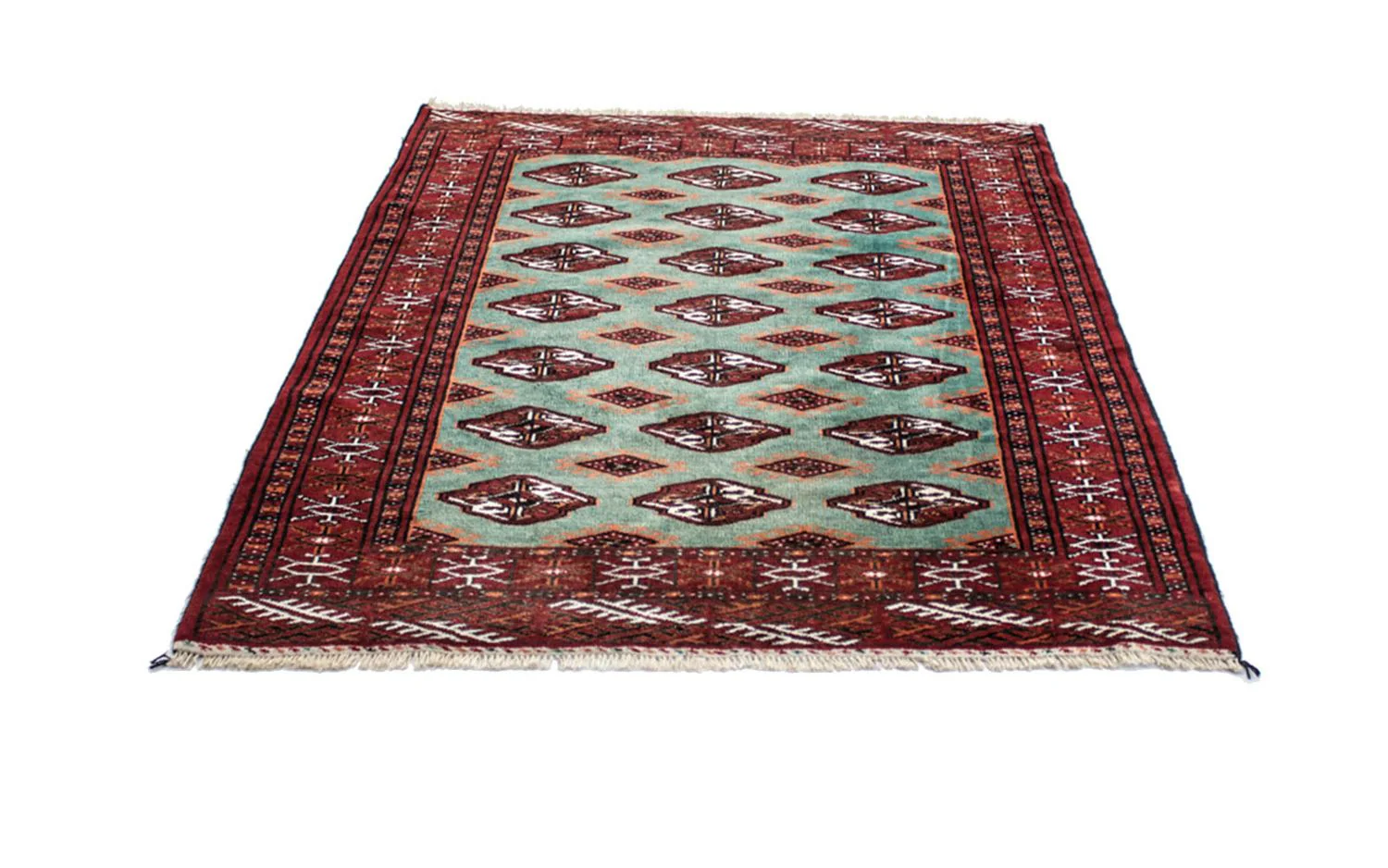 Turkaman Teppich 124x100cm - Orientteppich - Image 5