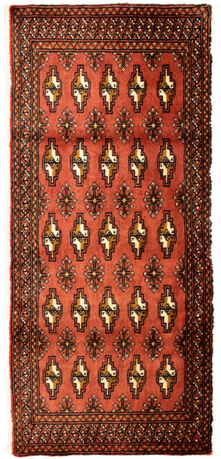 Turkaman Teppich 130x60cm - Orientteppich