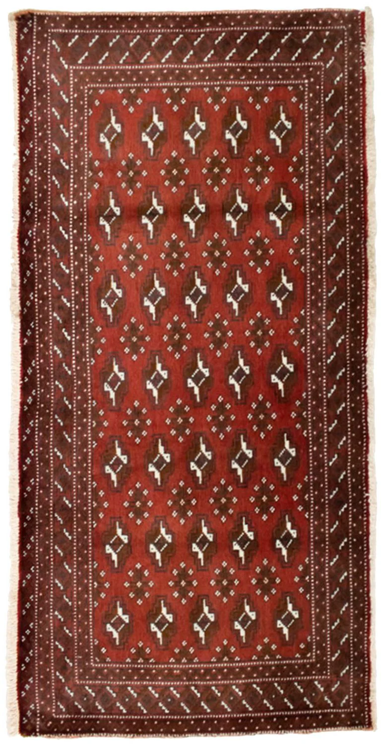 Turkaman Teppich 130x60cm - Orientteppich