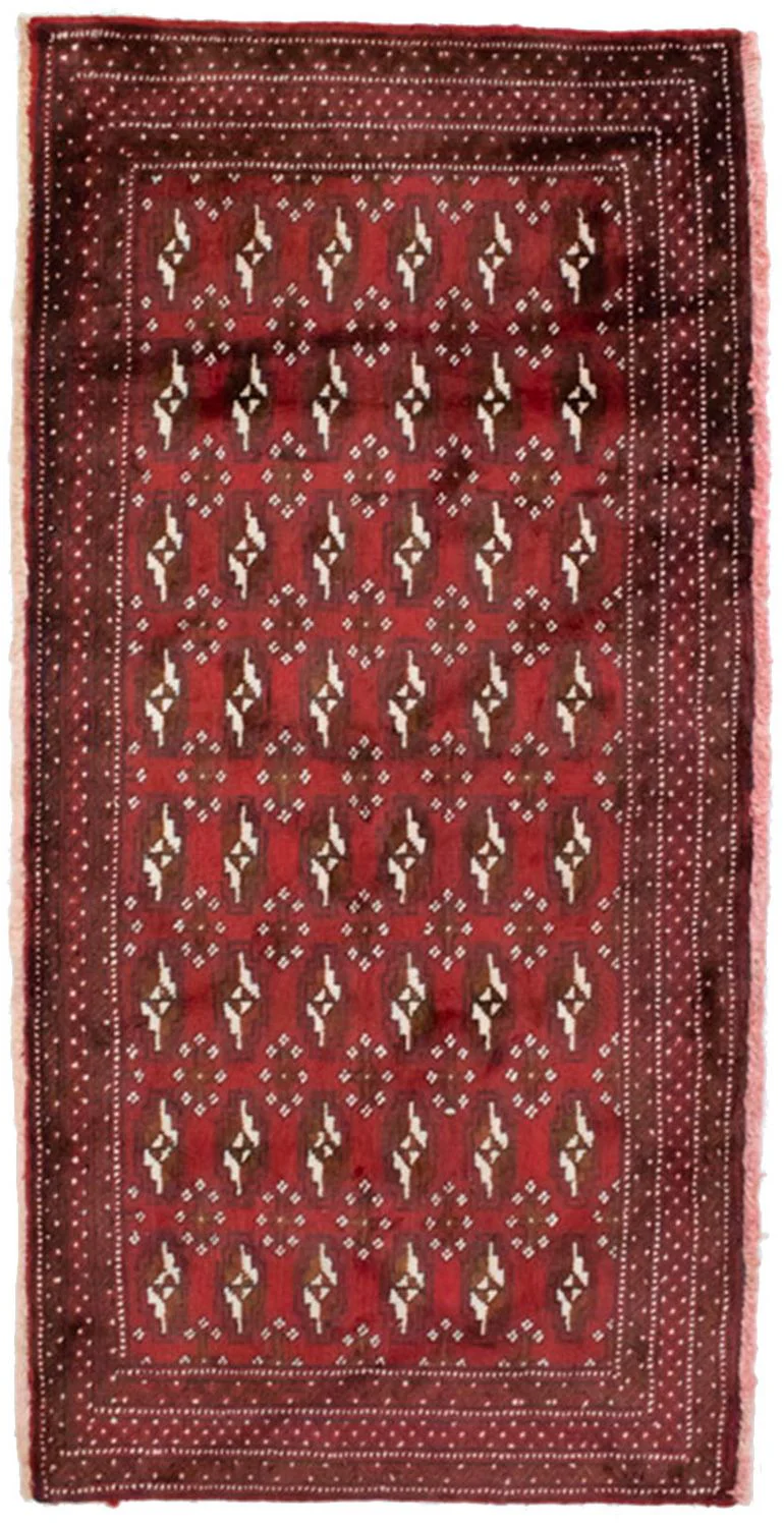 Turkaman Teppich 130x60cm - Orientteppich