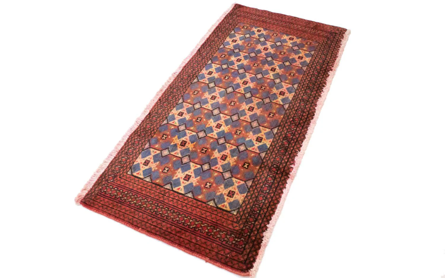 Turkaman Teppich 130x60cm - Orientteppich - Image 4