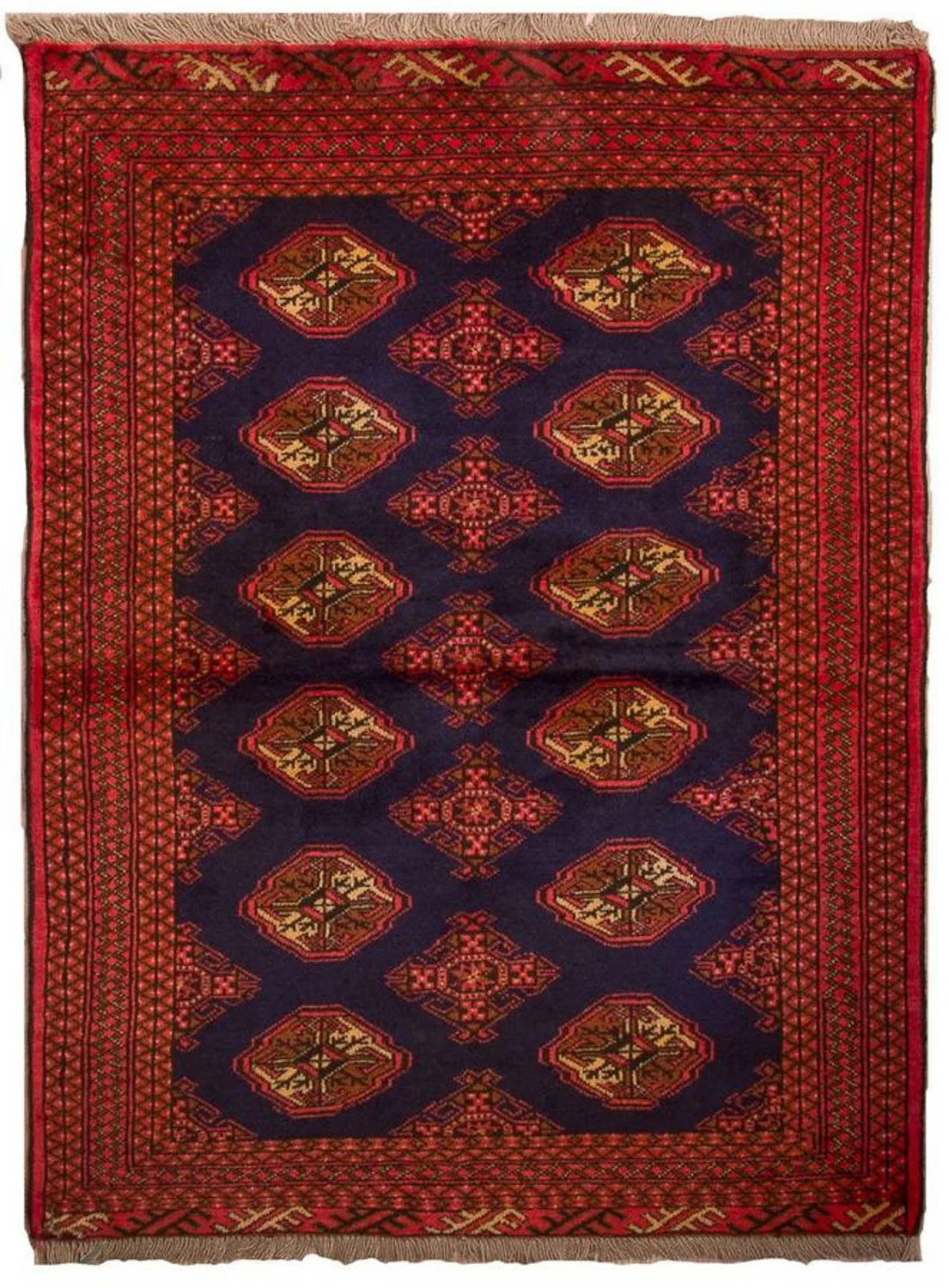 Turkaman Teppich 135x103cm - Orientteppich