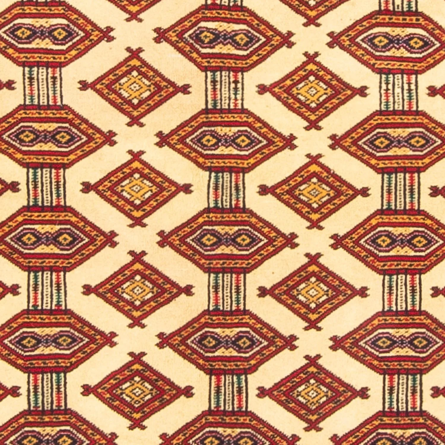 Turkaman Teppich - 167 x 120 cm - beige - Image 2