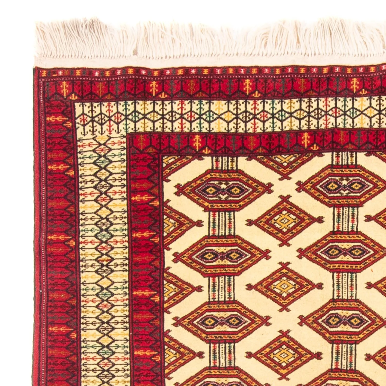 Turkaman Teppich - 167 x 120 cm - beige - Image 3