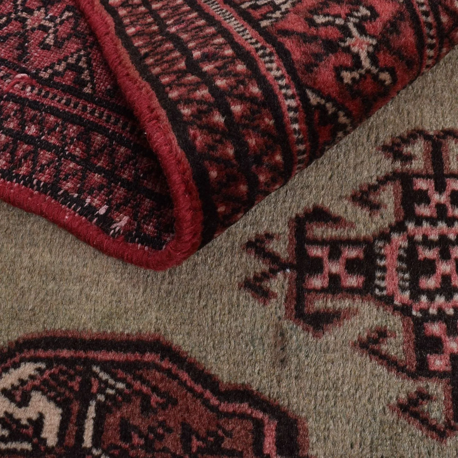 Turkaman Teppich 178x131cm - Orientteppich - Image 4