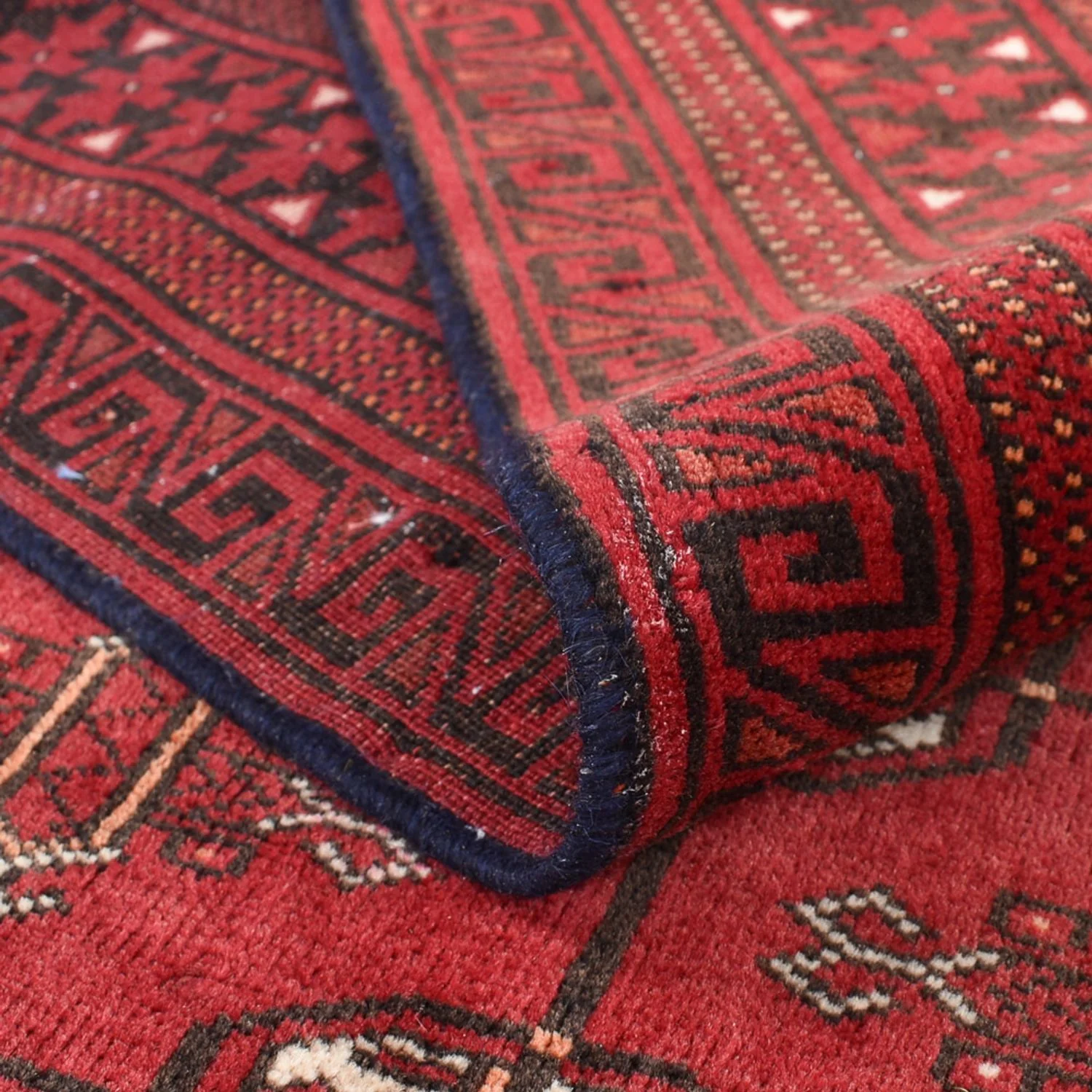 Turkaman Teppich - 182 x 113 cm - rot - Image 4