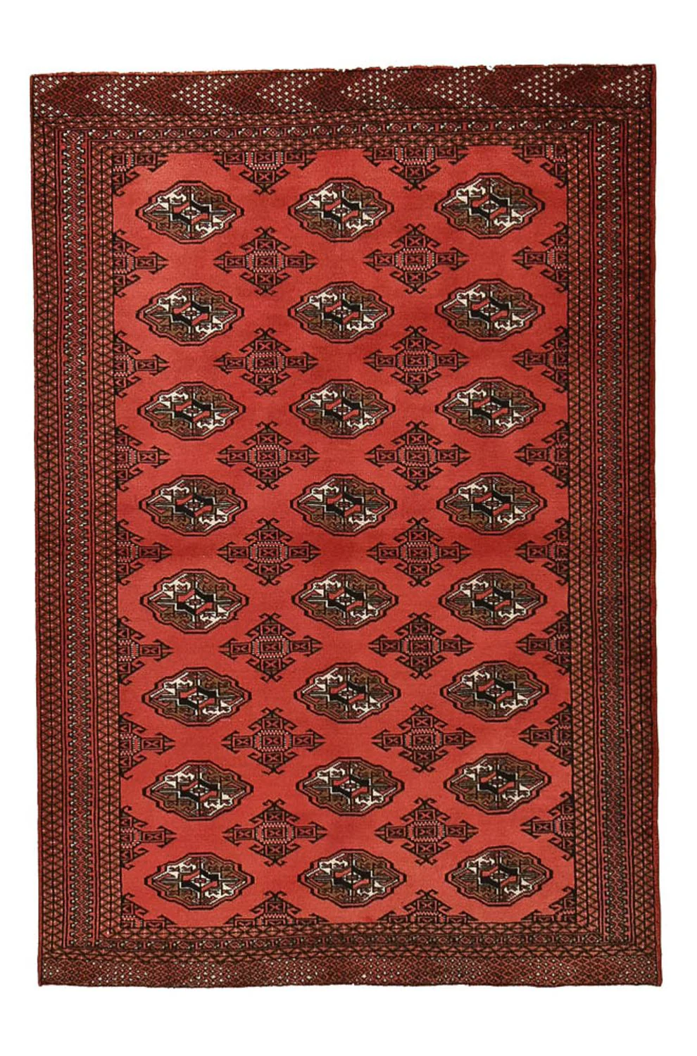 Turkaman Teppich 188x126cm - Orientteppich
