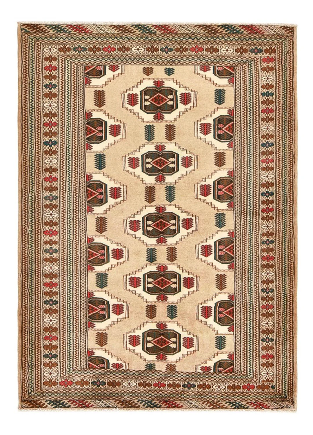 Turkaman Teppich 199x143cm - Orientteppich
