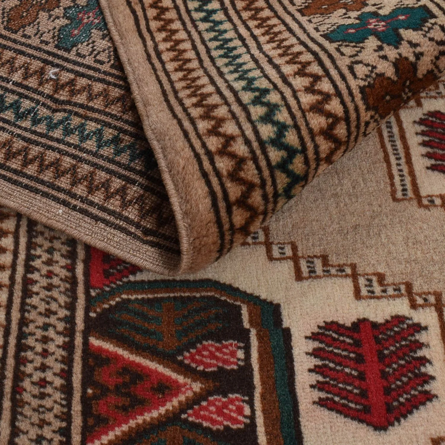 Turkaman Teppich 199x143cm - Orientteppich - Image 4