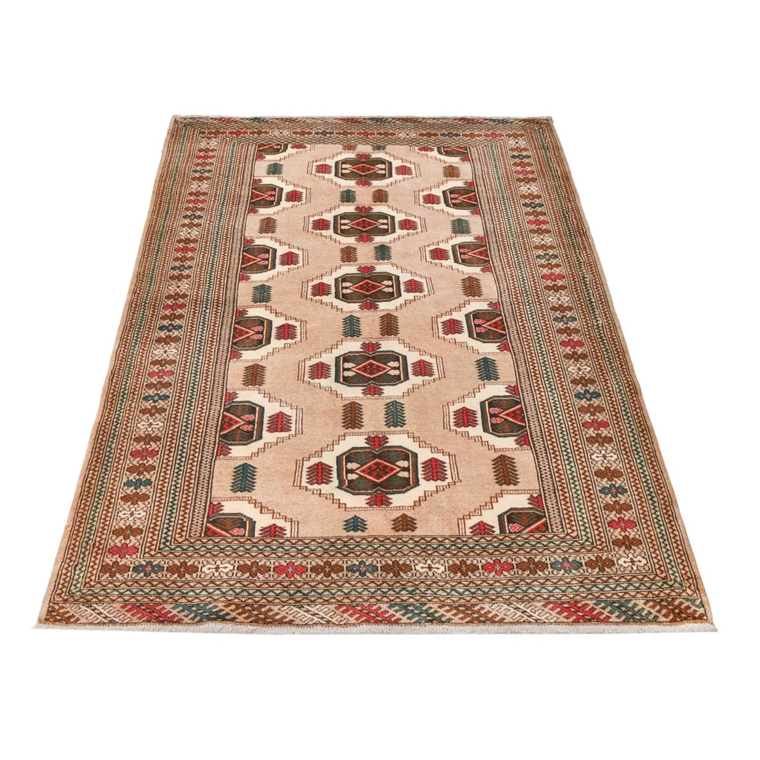 Turkaman Teppich 199x143cm - Orientteppich - Image 5