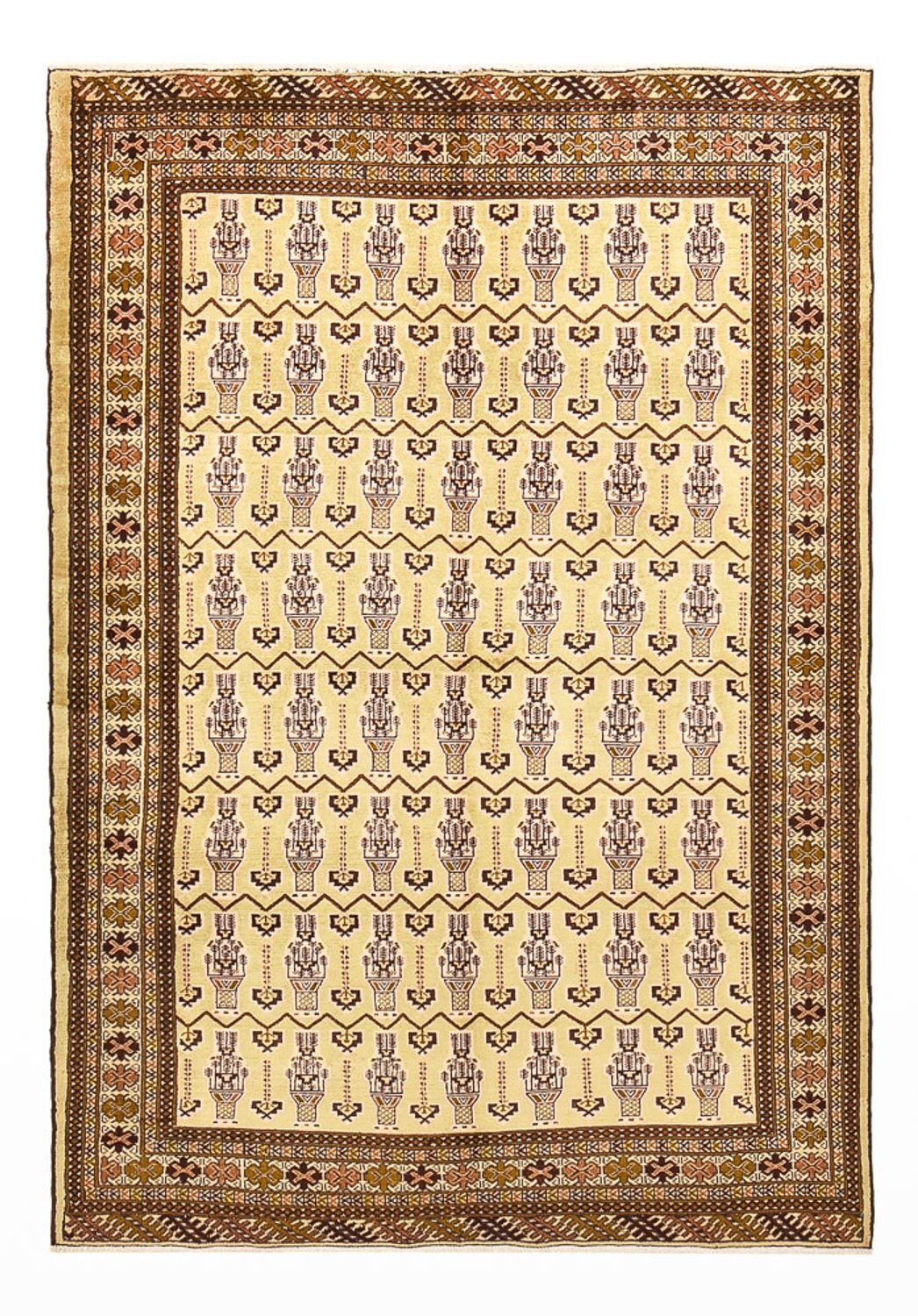 Turkaman Teppich 213x146cm - Orientteppich
