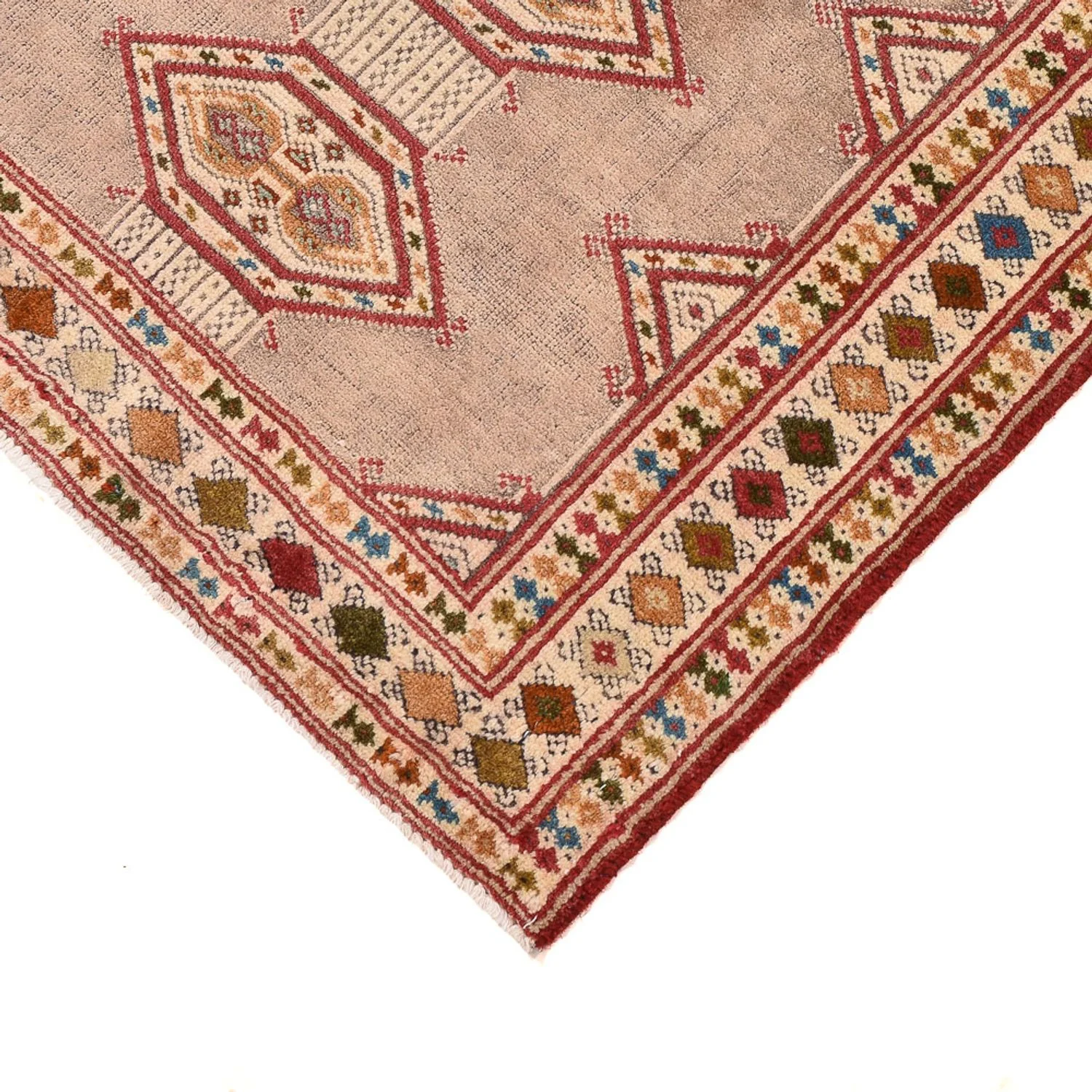 Turkaman Teppich - 78 x 64 cm - rosa - Image 2