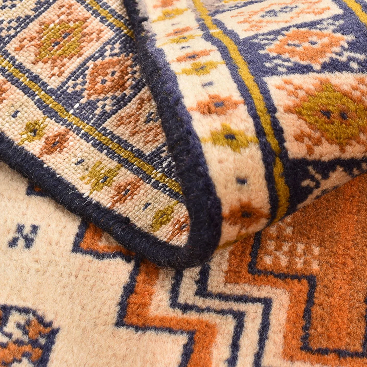 Turkaman Teppich - 86 x 56 cm - mehrfarbig - Image 4