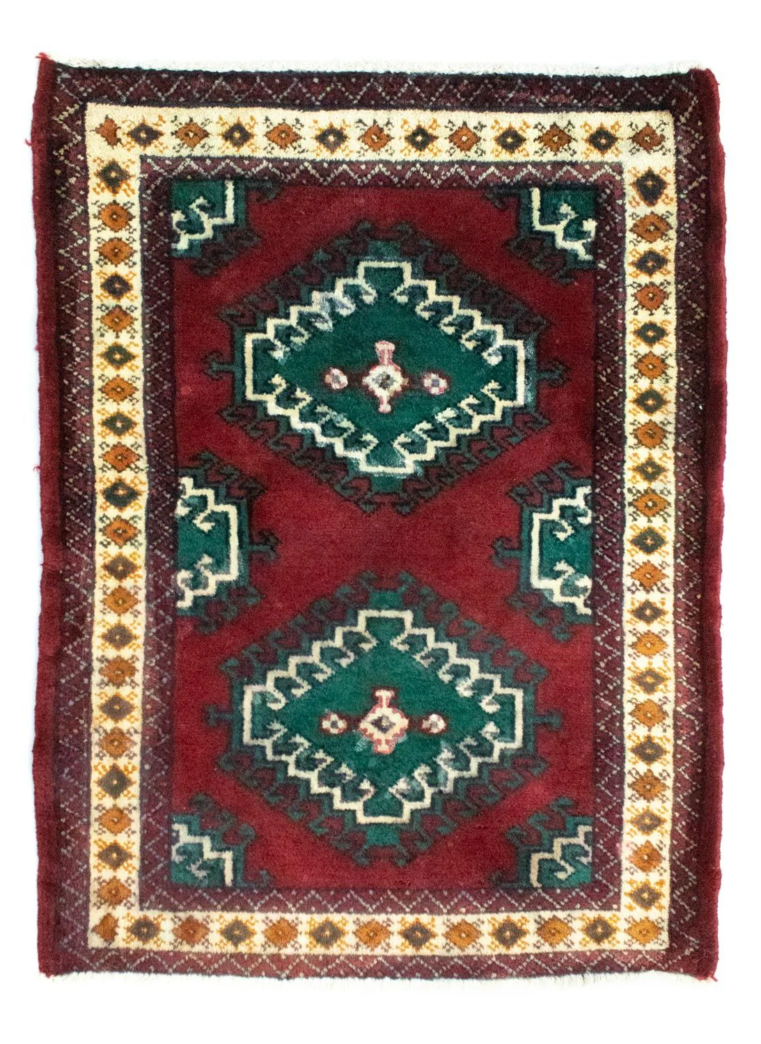 Turkaman Teppich 87x64cm - Orientteppich