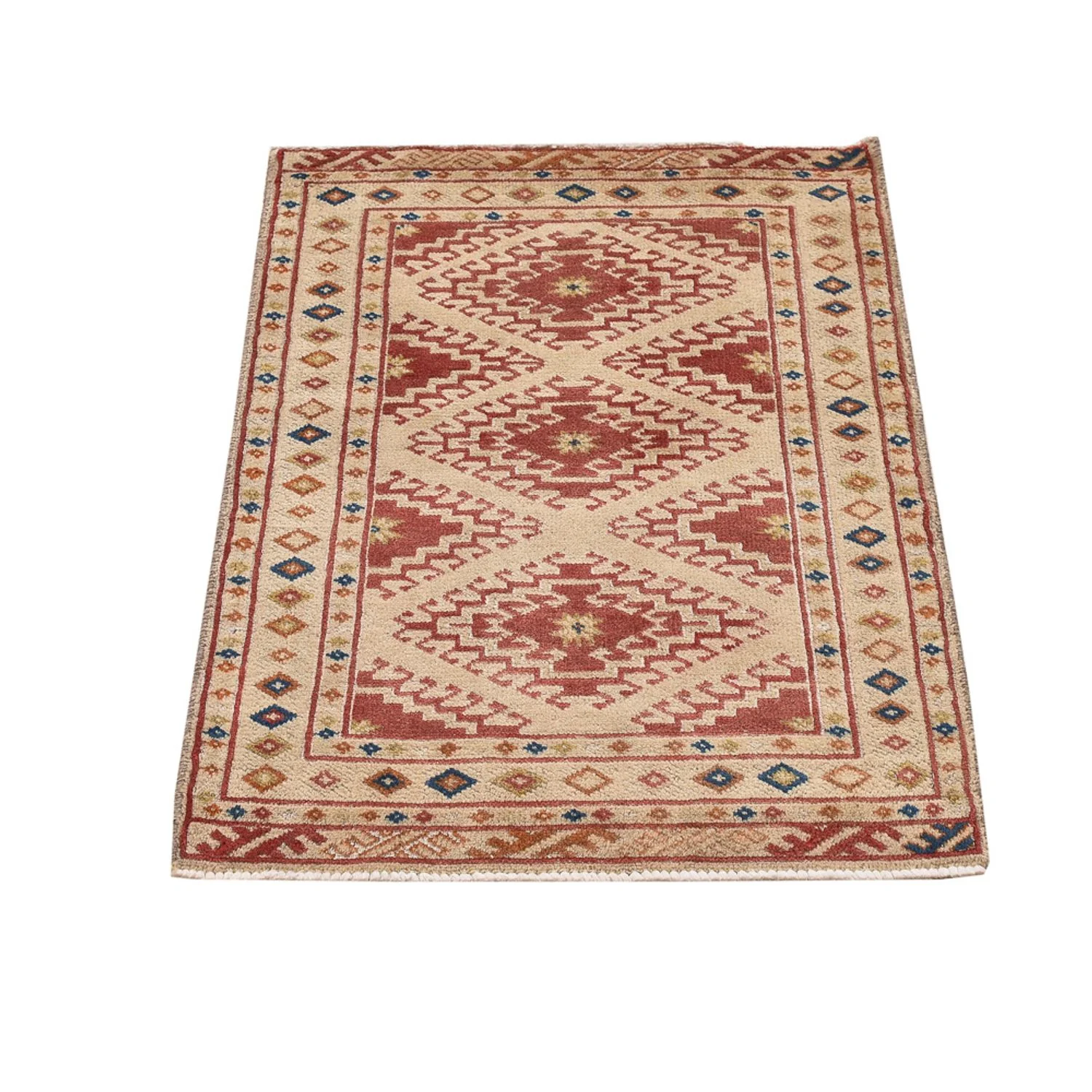 Turkaman Teppich - 89 x 62 cm - mehrfarbig - Image 4