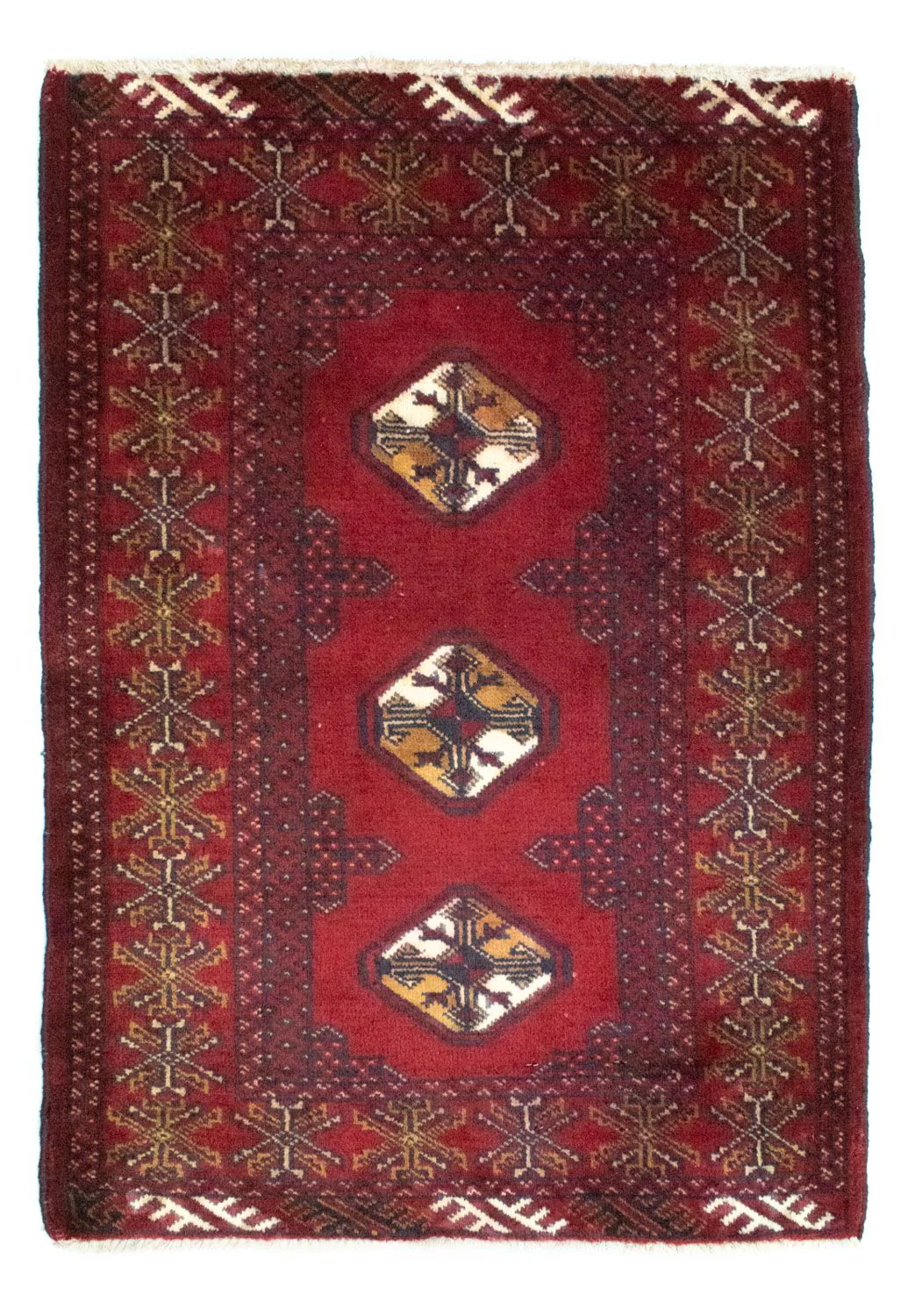 Turkaman Teppich 90x76cm - Orientteppich
