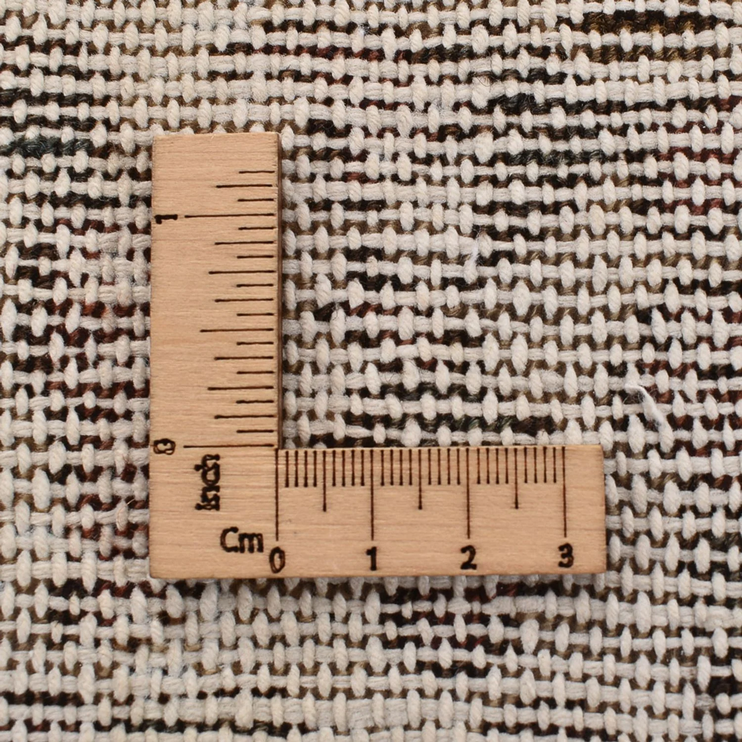 Vintage Teppich - 198 x 150 cm - dunkelbeige - Image 5