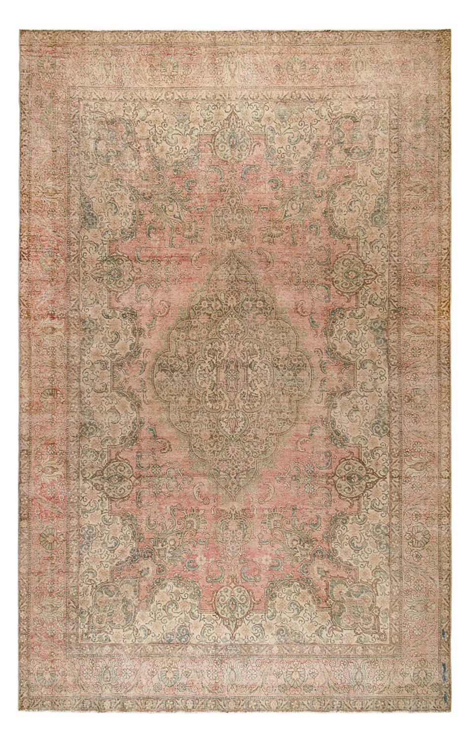 Vintage Teppich - 470 x 298 cm - dunkelbeige