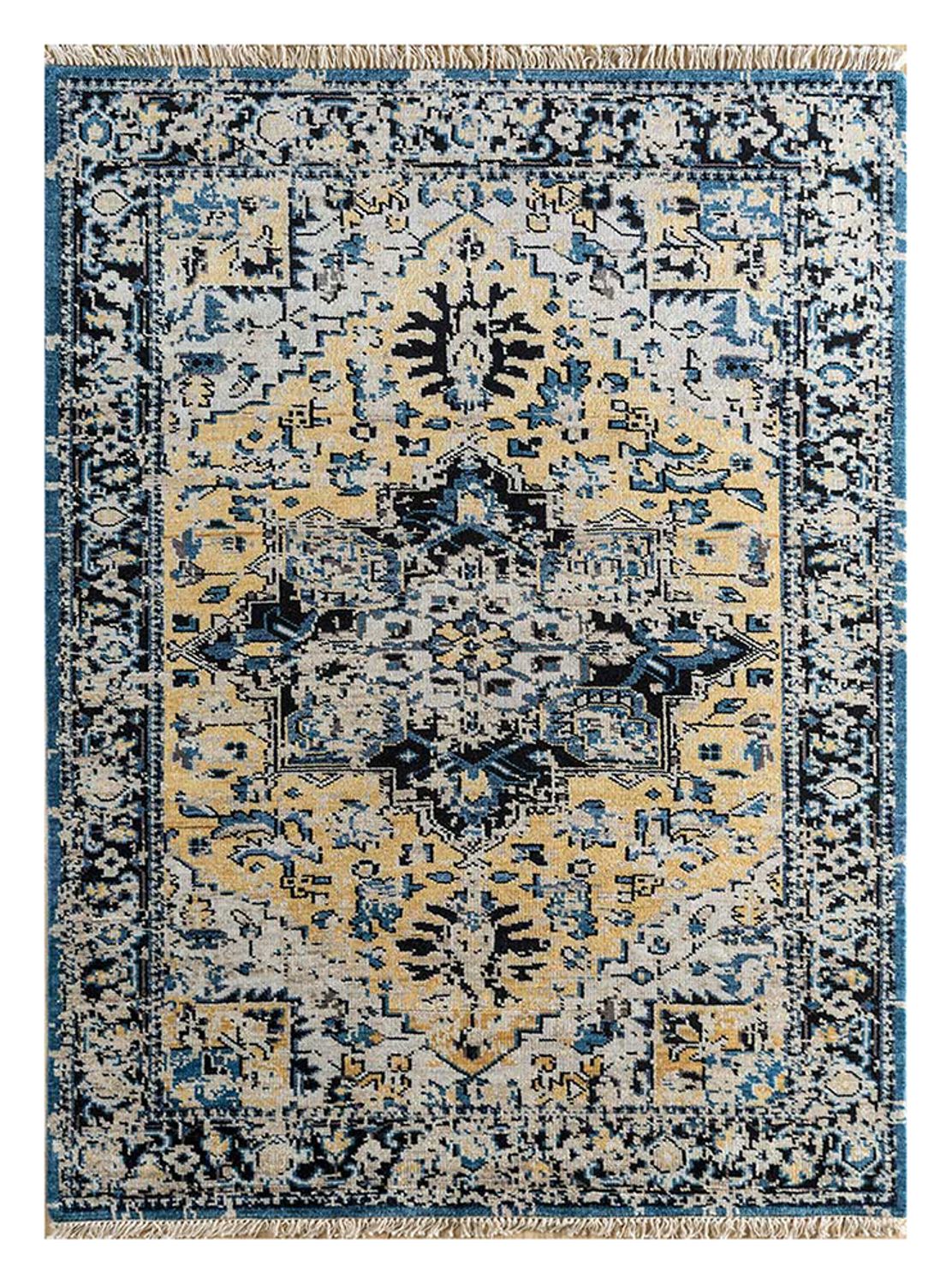 Vintage Teppich - Sage - rechteckig