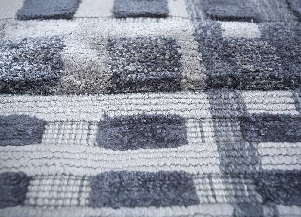 Viskose Teppich quadratisch - 90 x 90 cm - mehrfarbig - Image 4