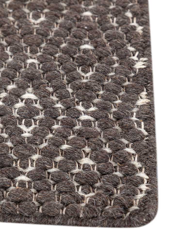 Wollteppich - 180 x 120 cm - anthrazit - Image 3