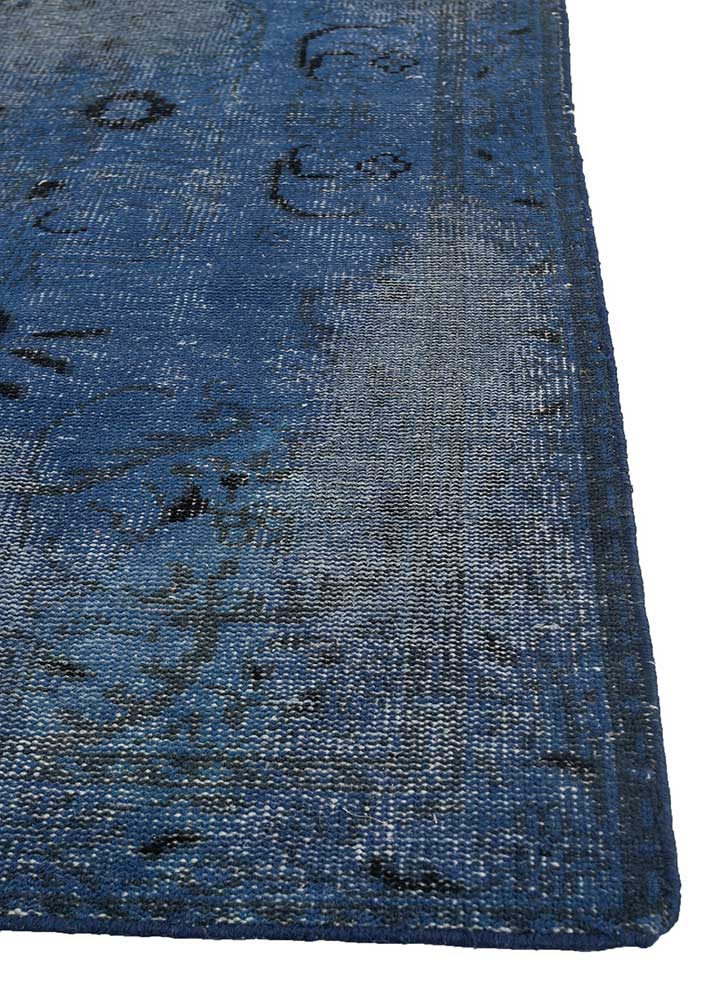 Wollteppich - 180 x 120 cm - blau - Image 3