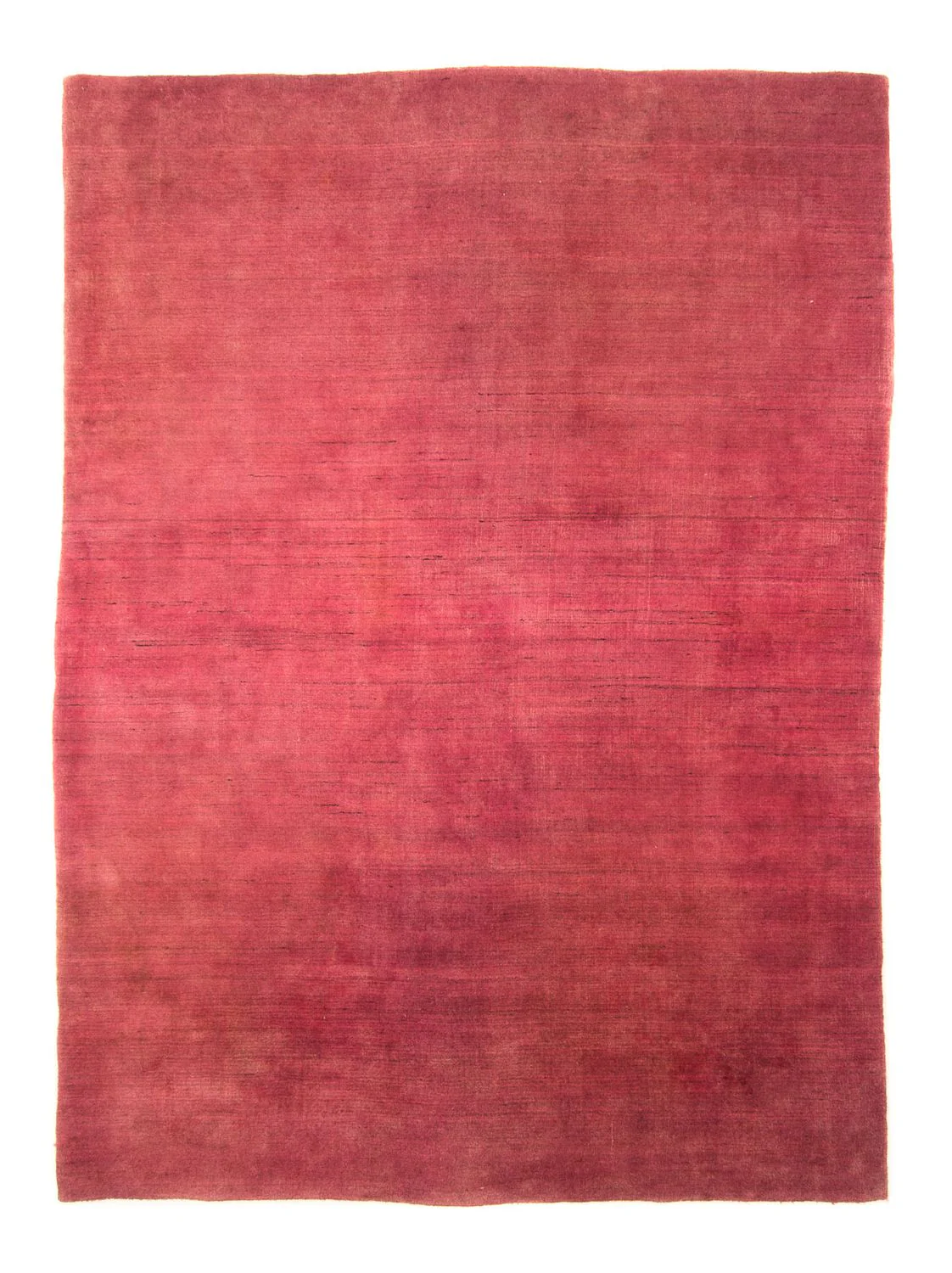 Wollteppich 225 x 172 cm Wohnzimmer Teppich