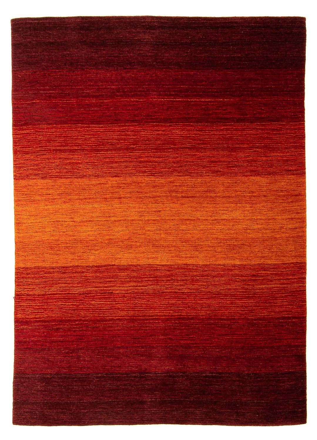 Wollteppich 231 x 156 cm Wohnzimmer Teppich