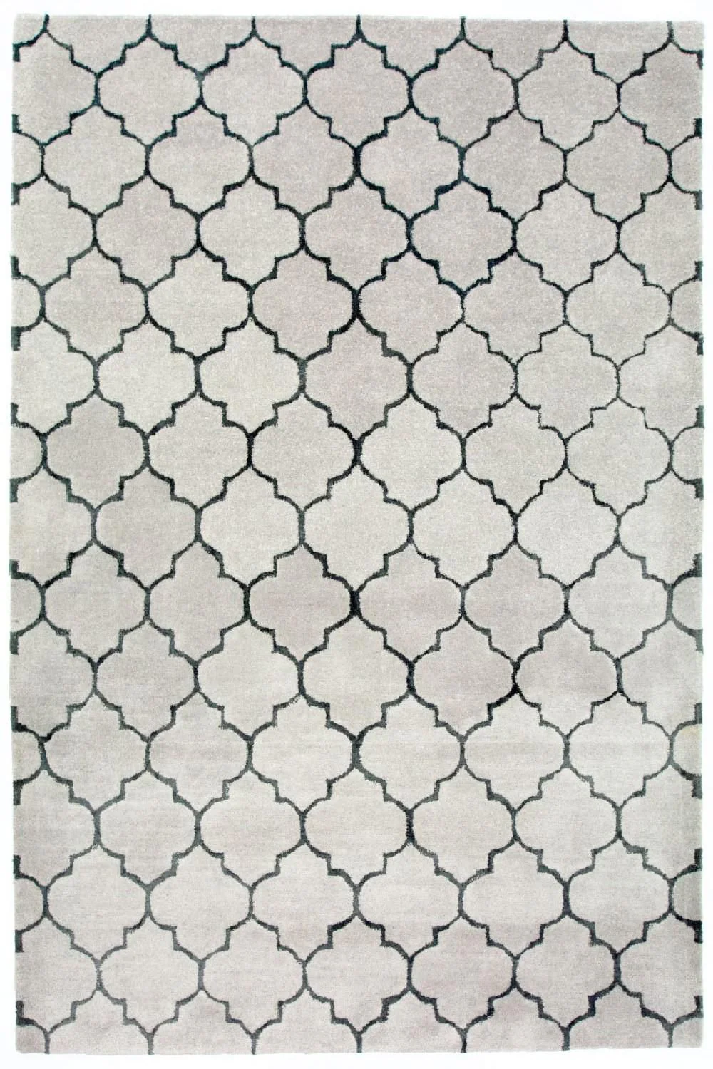 Wollteppich 232 x 164 cm Teppich Wohnzimmer