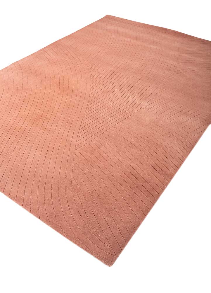 Wollteppich - 238 x 168 cm - orange - Image 2