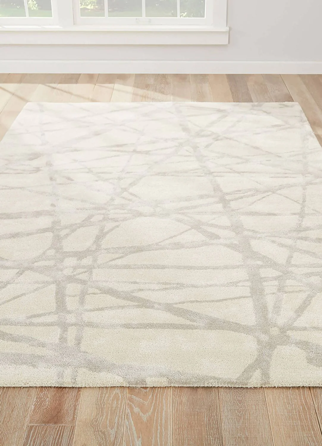 Wollteppich - 240 x 150 cm - creme - Image 2
