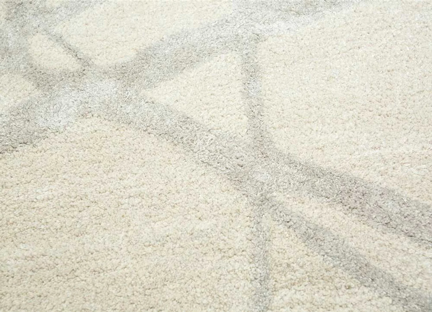 Wollteppich - 240 x 150 cm - creme - Image 4