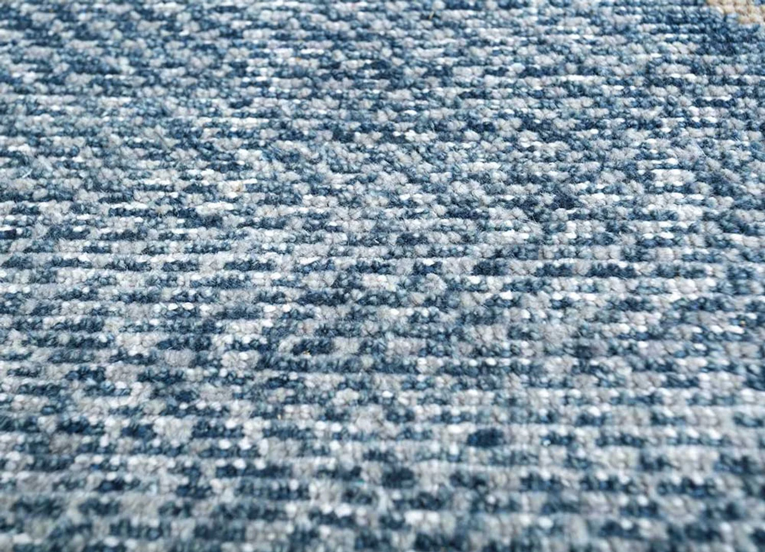 Wollteppich - 240 x 150 cm - dunkelblau - Image 4