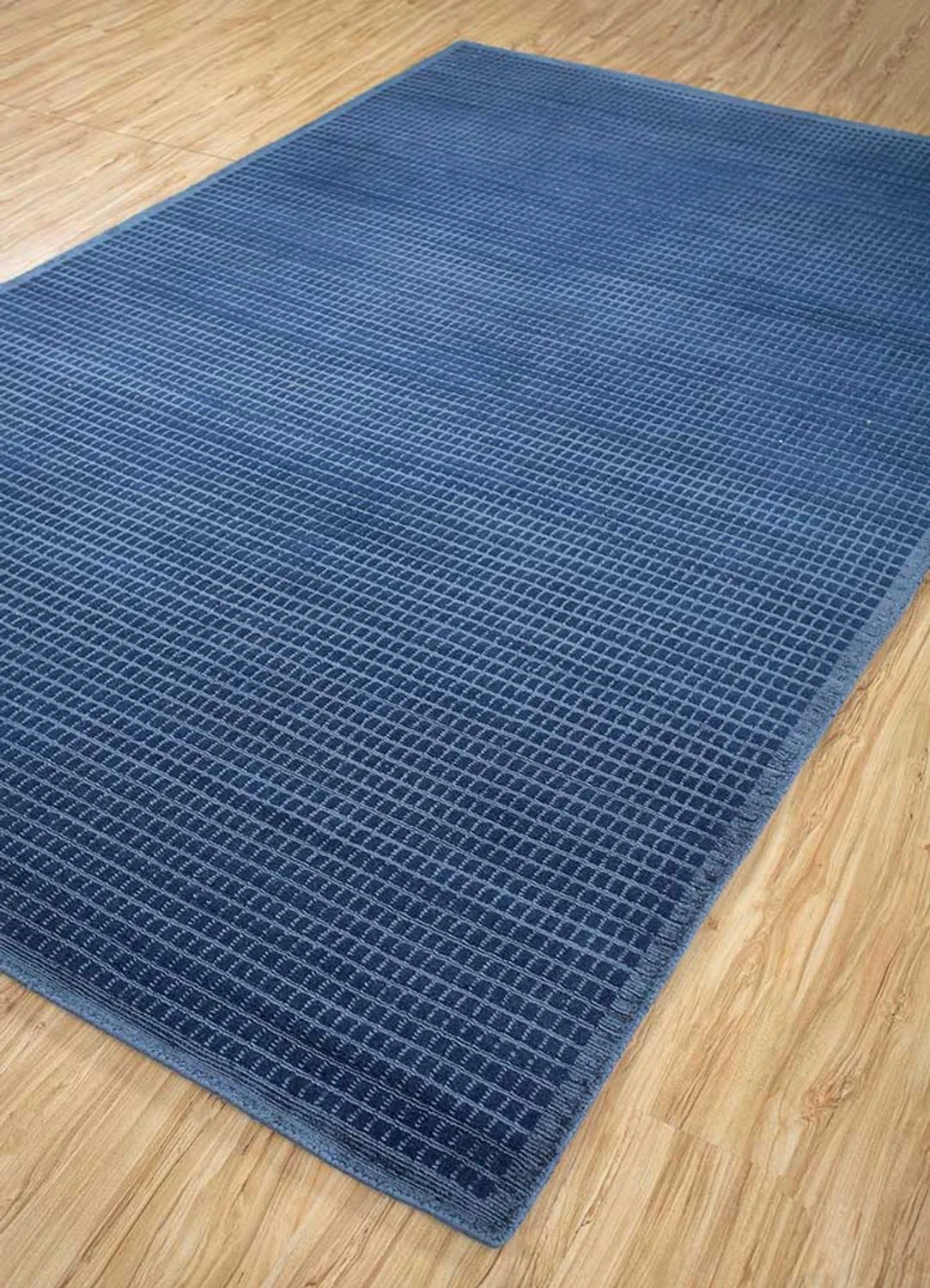 Wollteppich - 240 x 150 cm - dunkelblau - Image 2