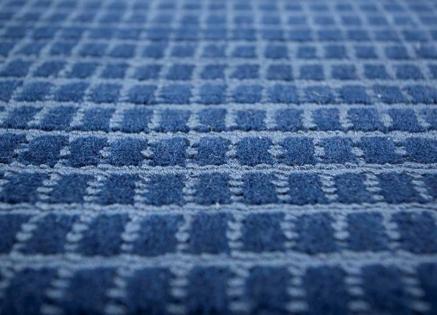 Wollteppich - 240 x 150 cm - dunkelblau - Image 4