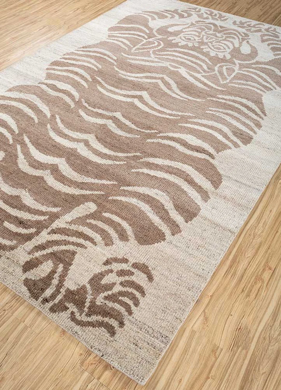 Wollteppich - 270 x 180 cm - creme - Image 2