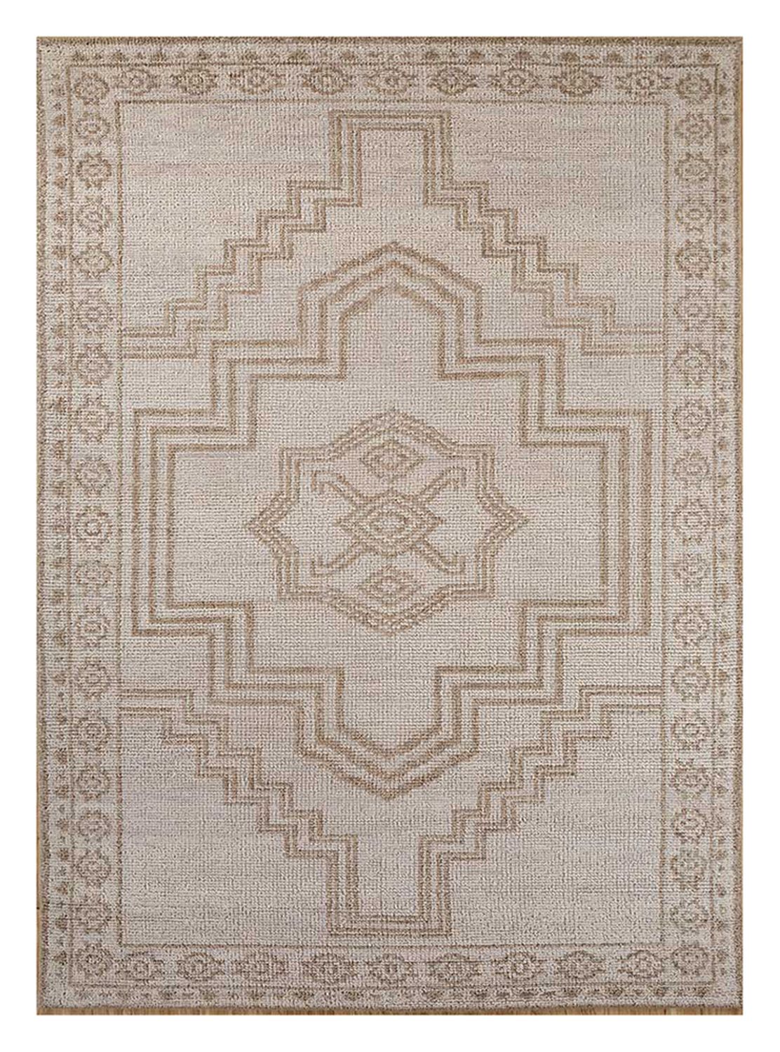 Wollteppich - 270 x 180 cm - creme