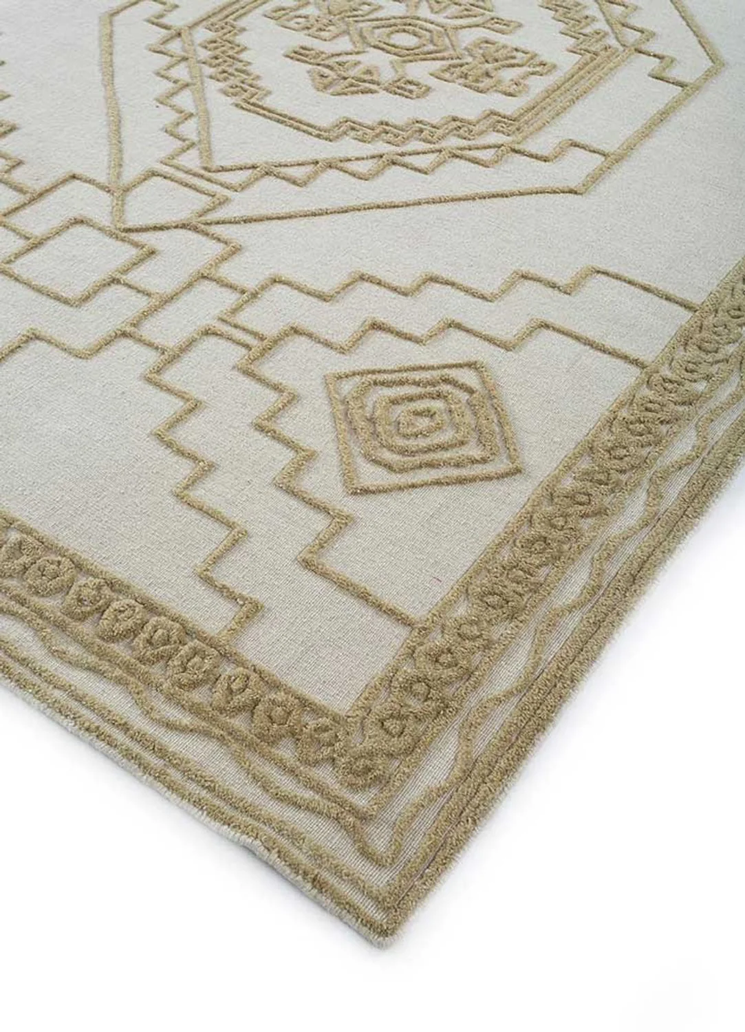 Wollteppich - 270 x 180 cm - creme - Image 2