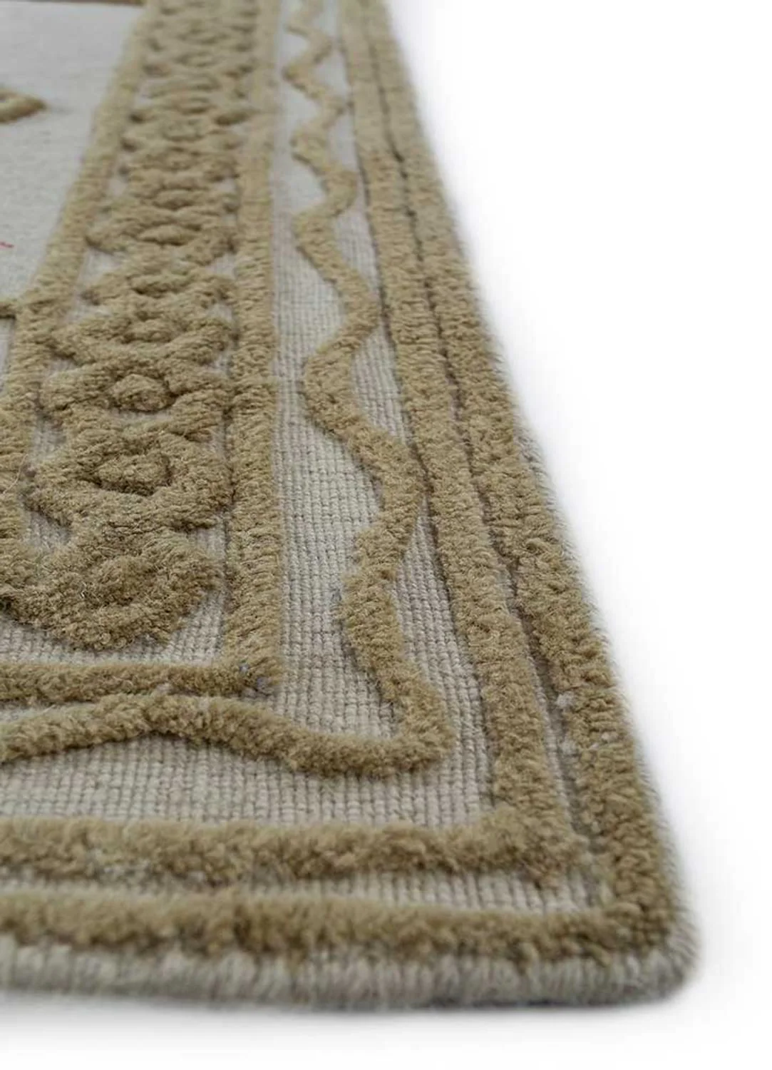 Wollteppich - 270 x 180 cm - creme - Image 3