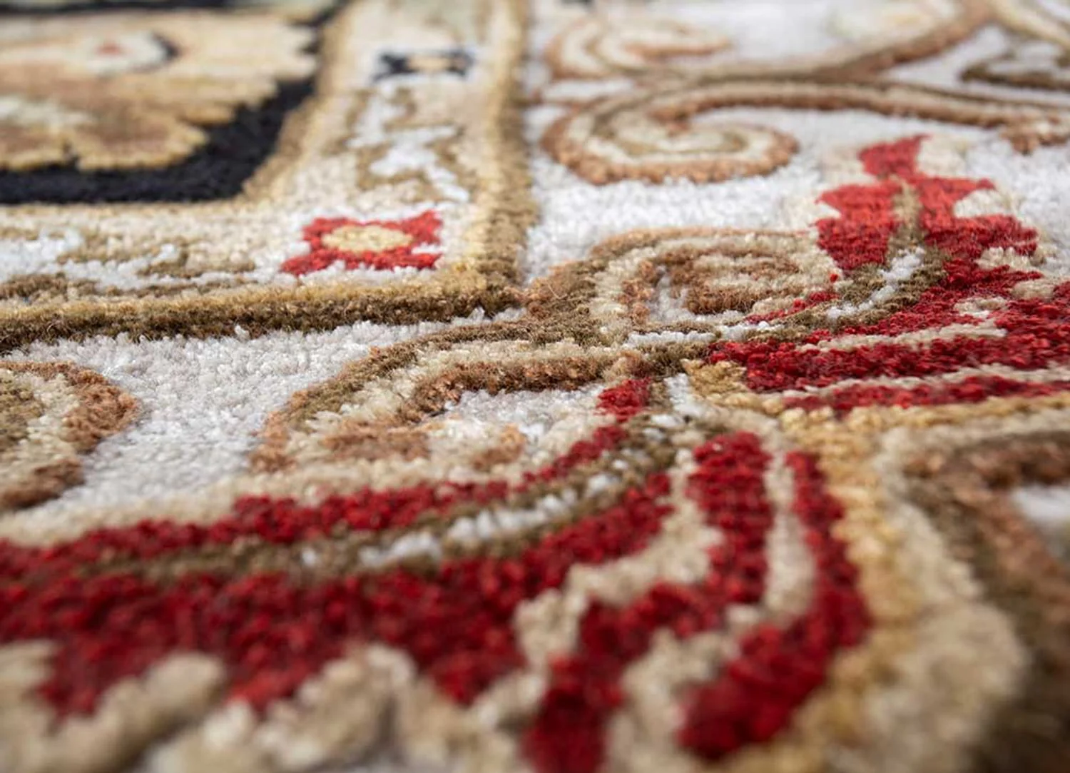 Wollteppich - 270 x 180 cm - dunkelbeige - Image 4