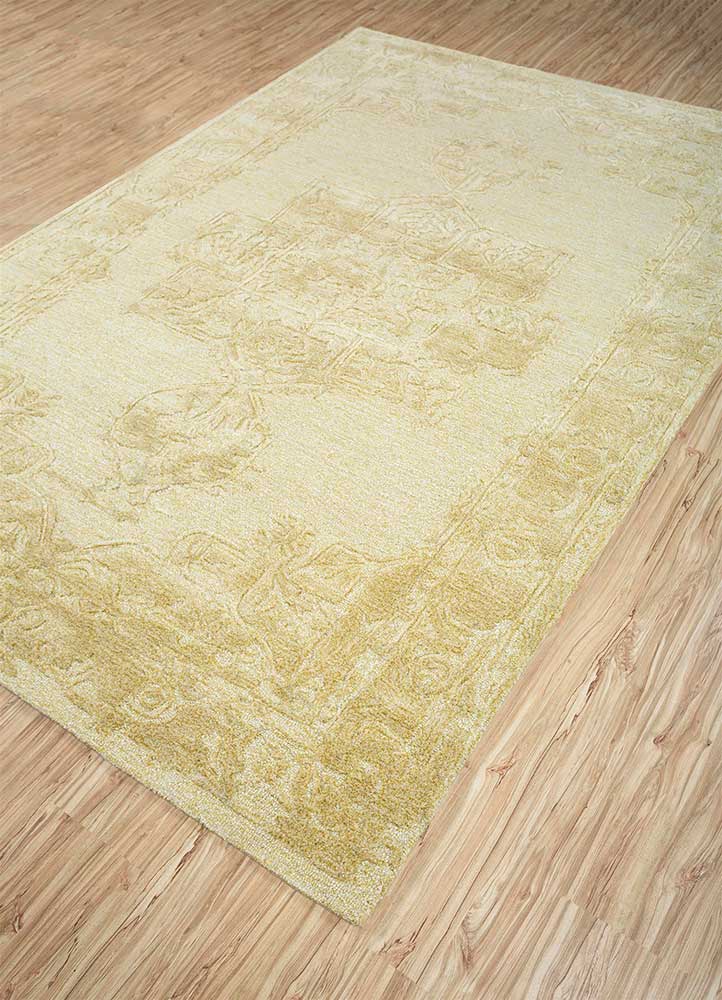 Wollteppich - 270 x 180 cm - gold - Image 2