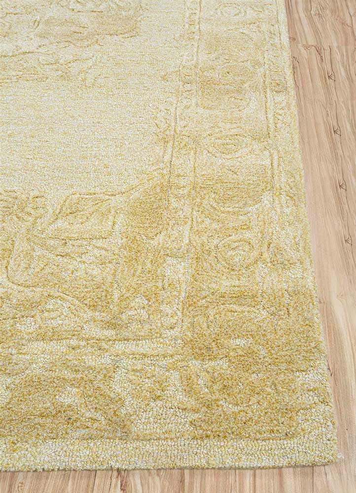 Wollteppich - 270 x 180 cm - gold - Image 3