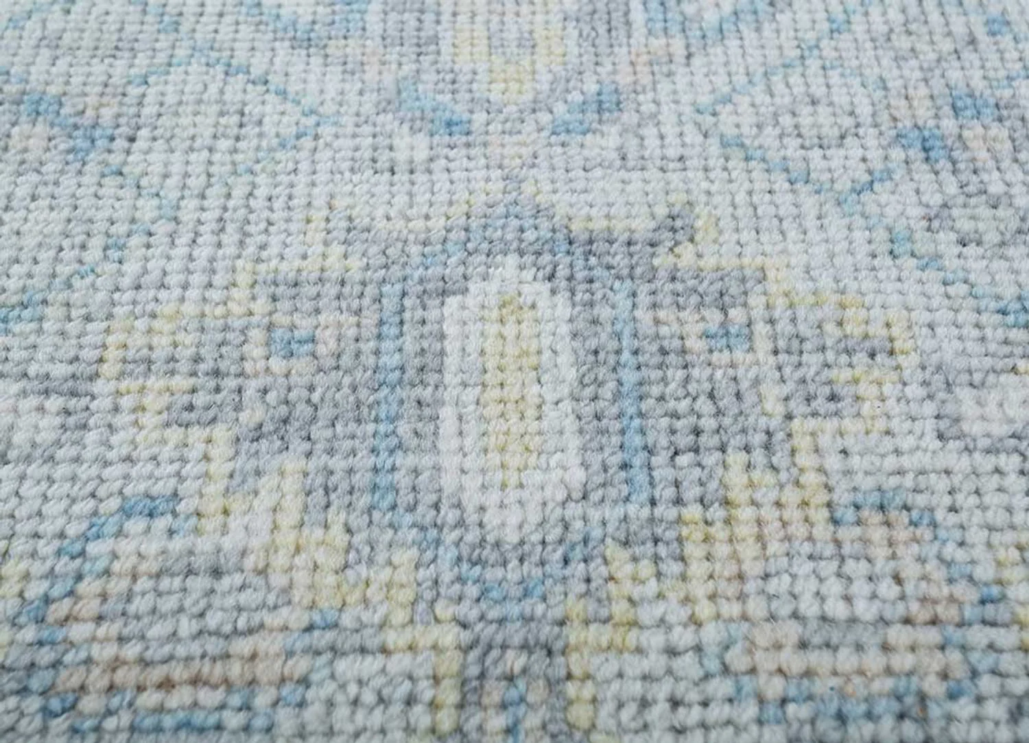 Wollteppich - 270 x 180 cm - hellblau - Image 4